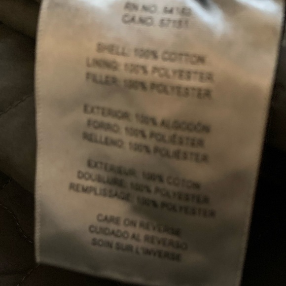 Levi's Military Field Jacket Men's Military Green Canvas Coat Quilt Lined XXL - Picture 10 of 10